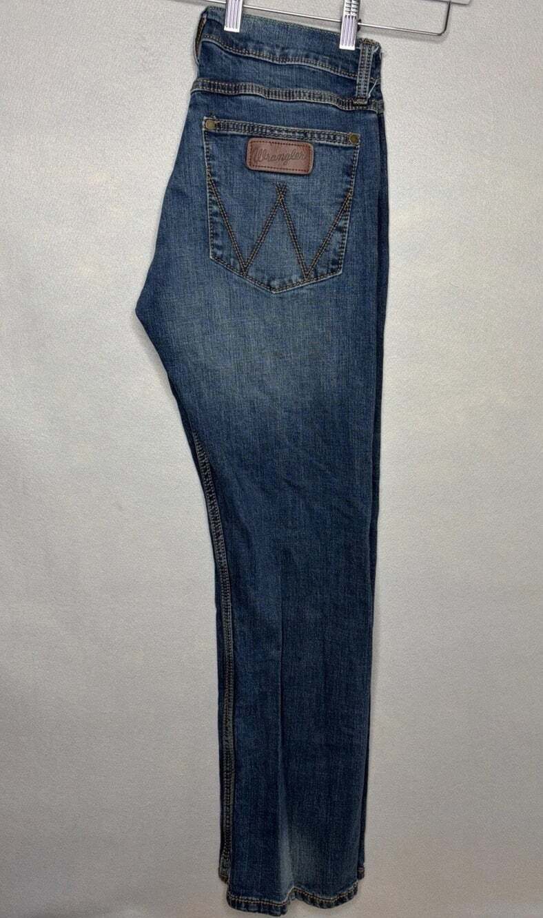 Wrangler Retro Slim Straight Jeans Mens 29x32 Western Cowboy Denim